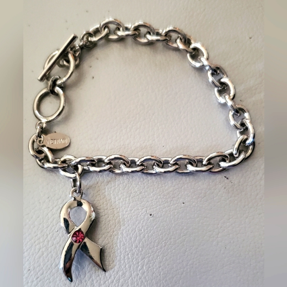 Cookie Lee Breast Cancer Bracelet